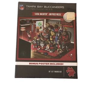 Tampa Bay Buccaneers A Real Nailbiter 500 Piece 20”x15” NFL Puzzle